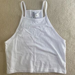 Women’s Divided Size S White Crop top (never worn)